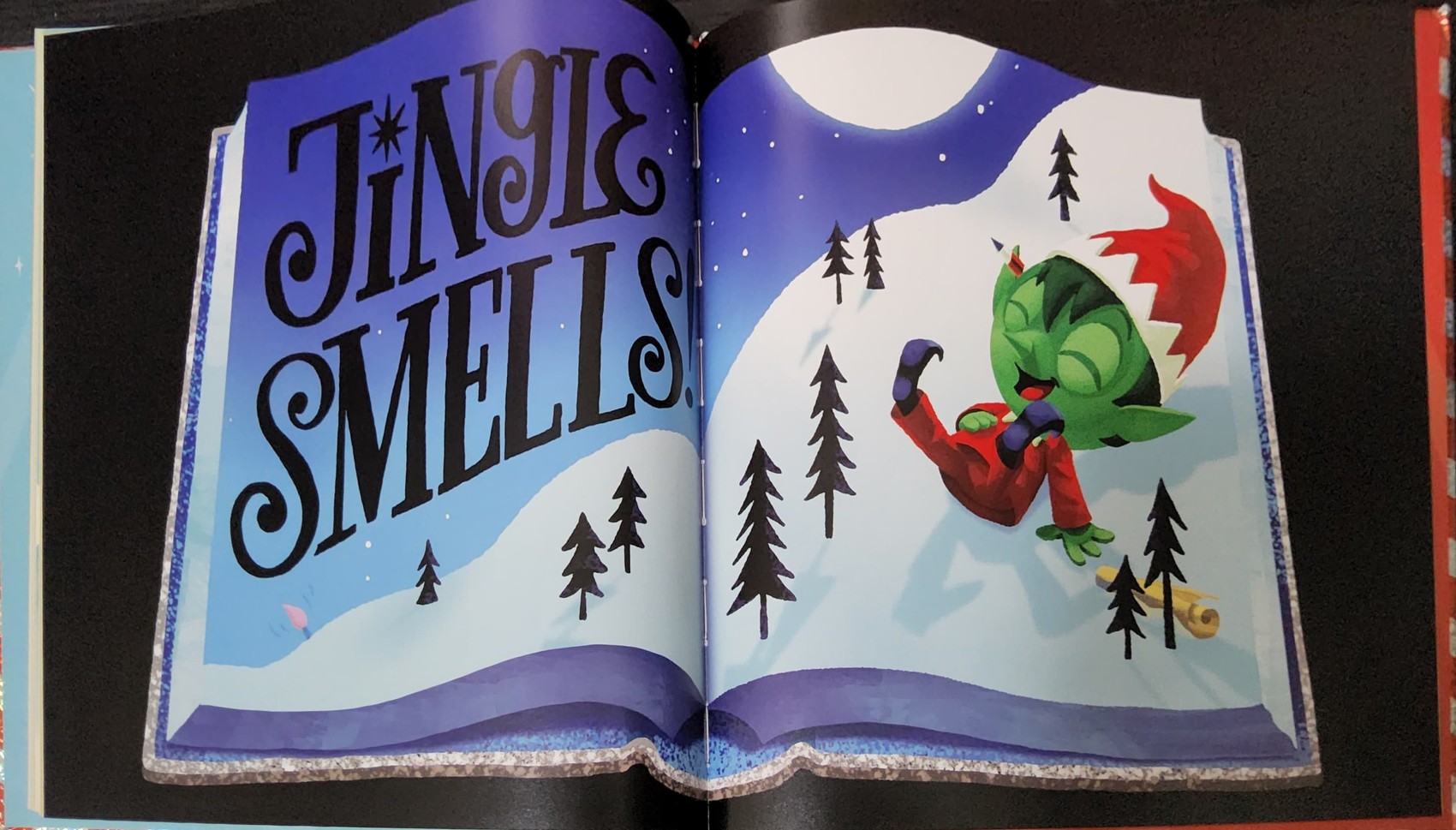 หนังสือนิทานปกแข็ง** 🍓🍓THERE'S AN ELF IN YOUR BOOK