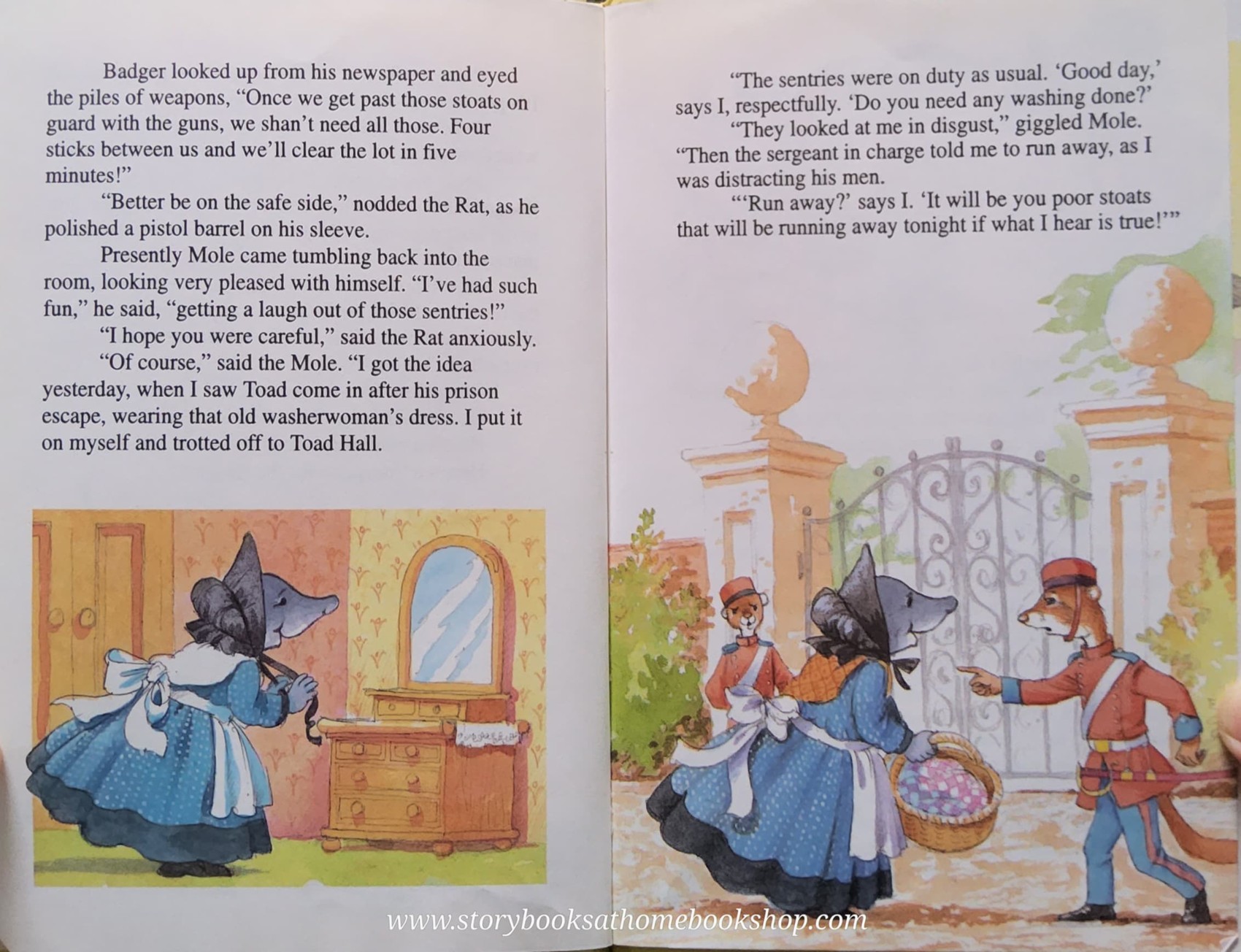 หนังสือนิทานปกแข็ง** 🍅🍓 THE WIND IN THE WILLOWS: THE BATTLE FOR TOAD HALL