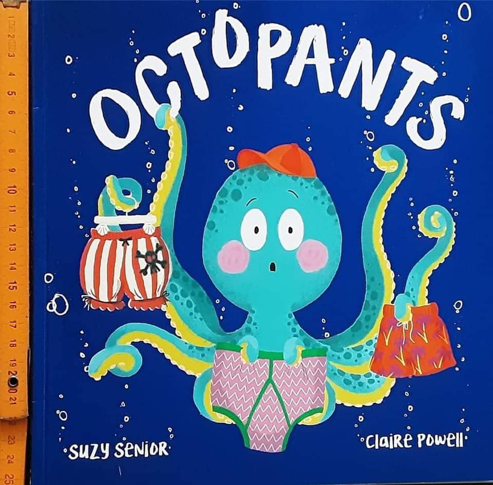 *หนังสือนิทานปกอ่อน** 🍅OCTOPANTS BY SUZY SENIOR AND CLAIRE POWELL
