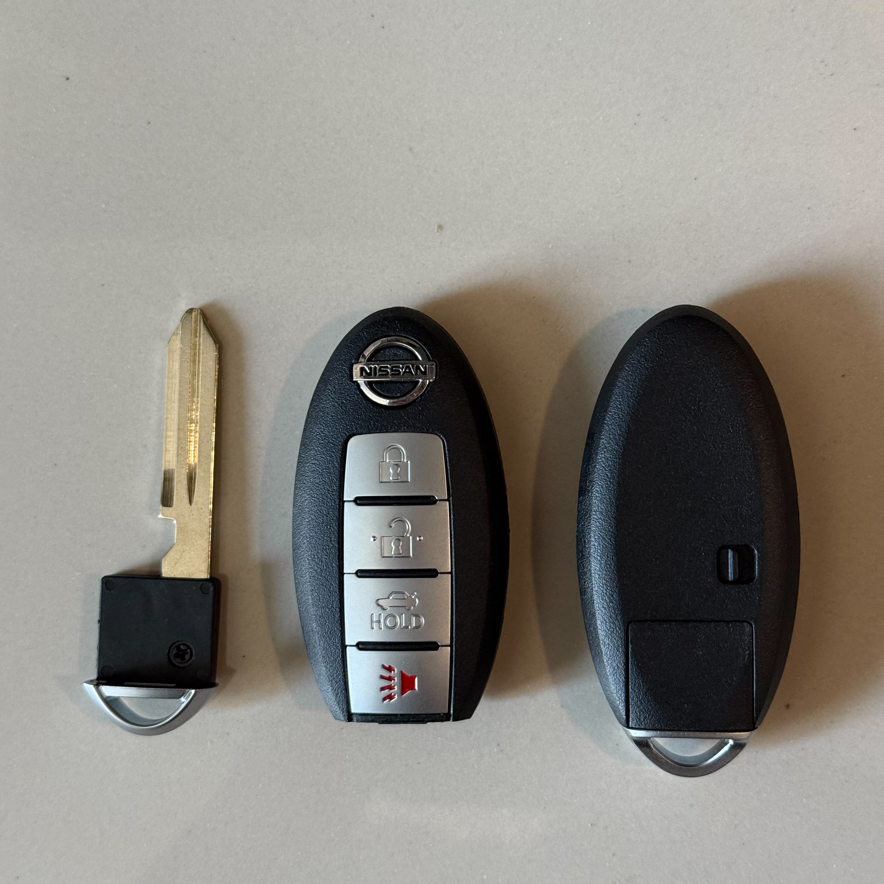 รีโมต Smart Key Nissan 4 ปุ่ม เรียกเสียง ไม่มีชิป 433 MHz