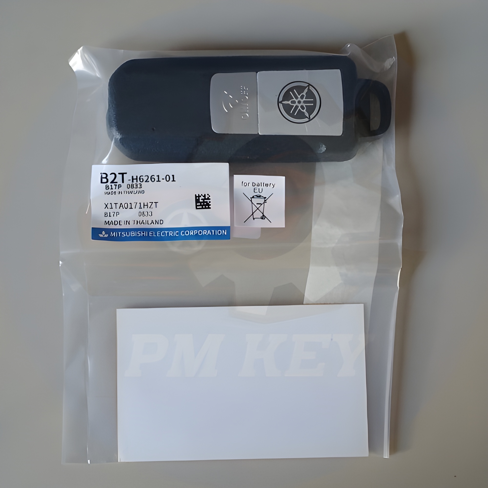กุญแจรีโมท Yamaha 433 MHz TMax 530, TMax 560 (B2T-H6261-01)