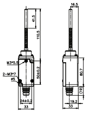 TZ-1168, LIMIT SWITCH
