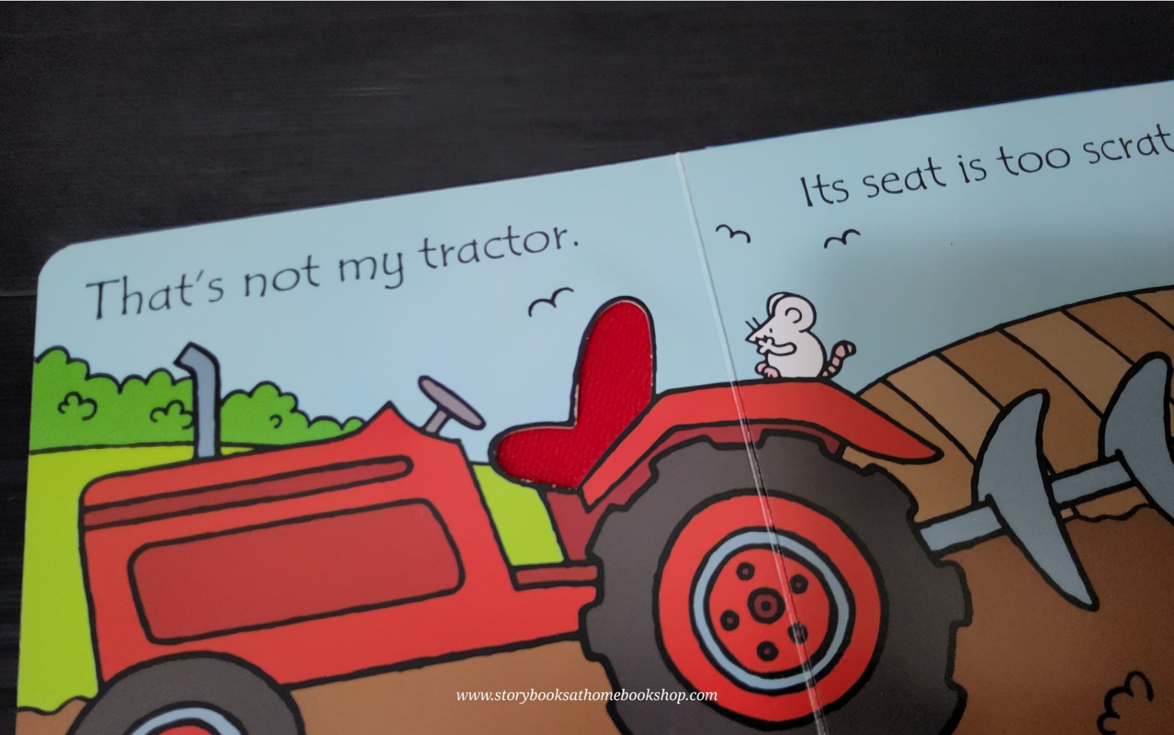 Touch and Feel Board Book** 🍅🍓That's not my TRACTOR..
