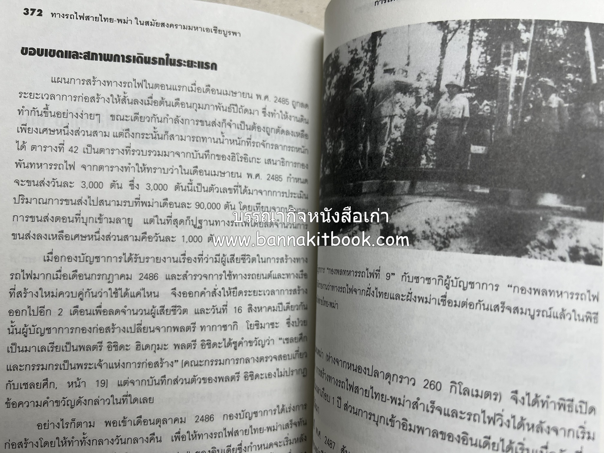 ทางรถไฟสายไทย-พม่า ในสมัยสงครามมหาเอเชียบูรพา โดย : ศาสตราจารย์โยชิกาวา โทชิฮารุ / บรรณาธิการ : สายชล สัตยานุรักษ์.