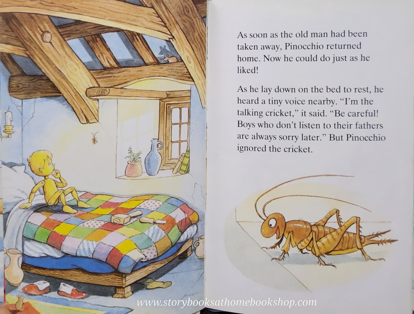 หนังสือนิทานปกแข็ง ** ♥️ FAVOURITE TALES: PINOCCHIO ♥️