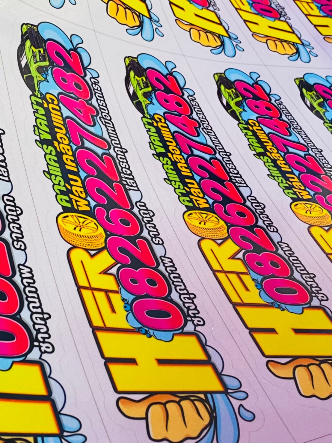 #สติ๊กเกอร์ไดคัท