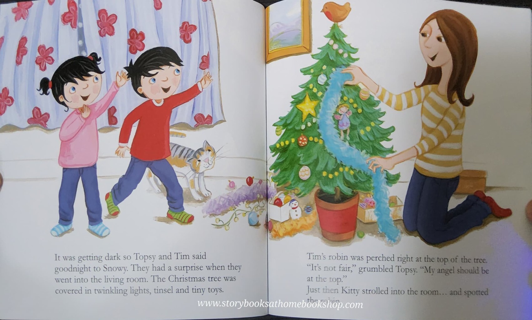 หนังสือนิทานปกอ่อน** 🍅🍓TOPSY AND TIM MEET FATHER CHRISTMAS