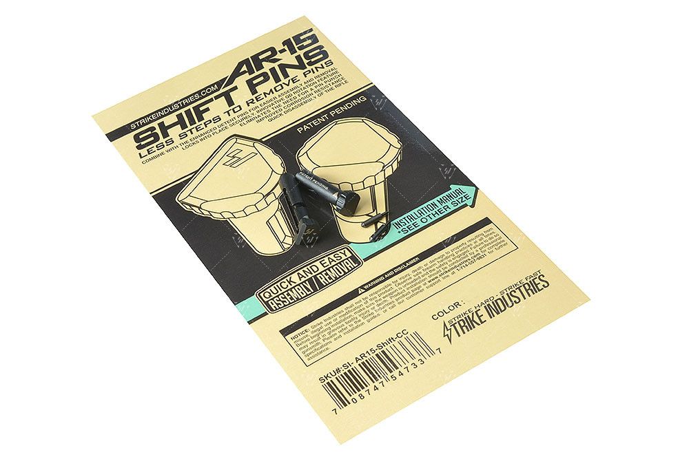STRIKE INDUSTRIES - AR-15 SHIFT PINS (สีดำ)