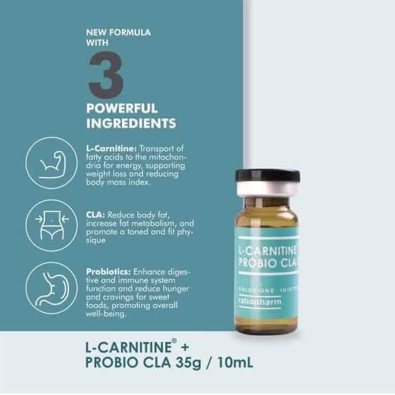 L-CARNITINE 35g/10ml / (1 กล่อง / 10 ขวด)