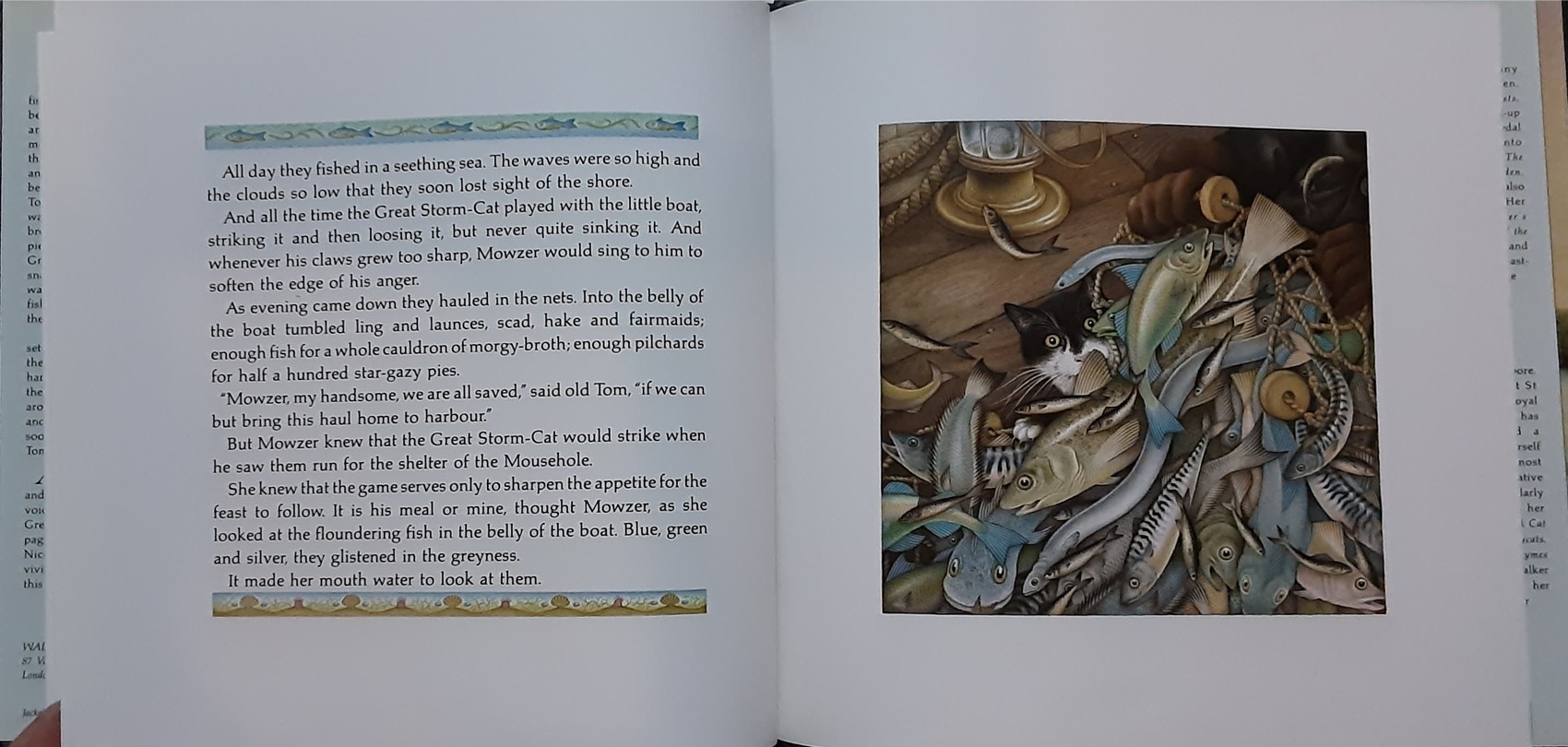 หนังสือนิทานเด็ก ภาษาอังกฤษ ปกแข็ง 🍅🍓THE MOUSEHOLE CAT/Used สภาพ 80-90%