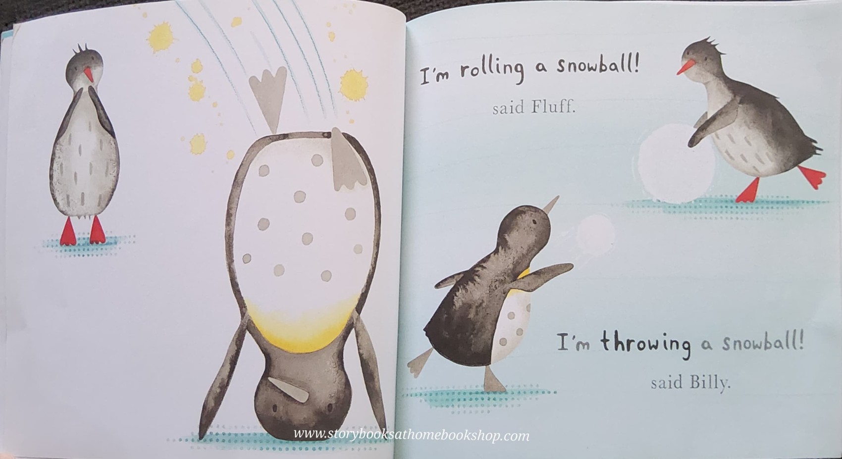 หนังสือนิทานปกอ่อน** 🍅🍅FluFF and Billy do everything together!