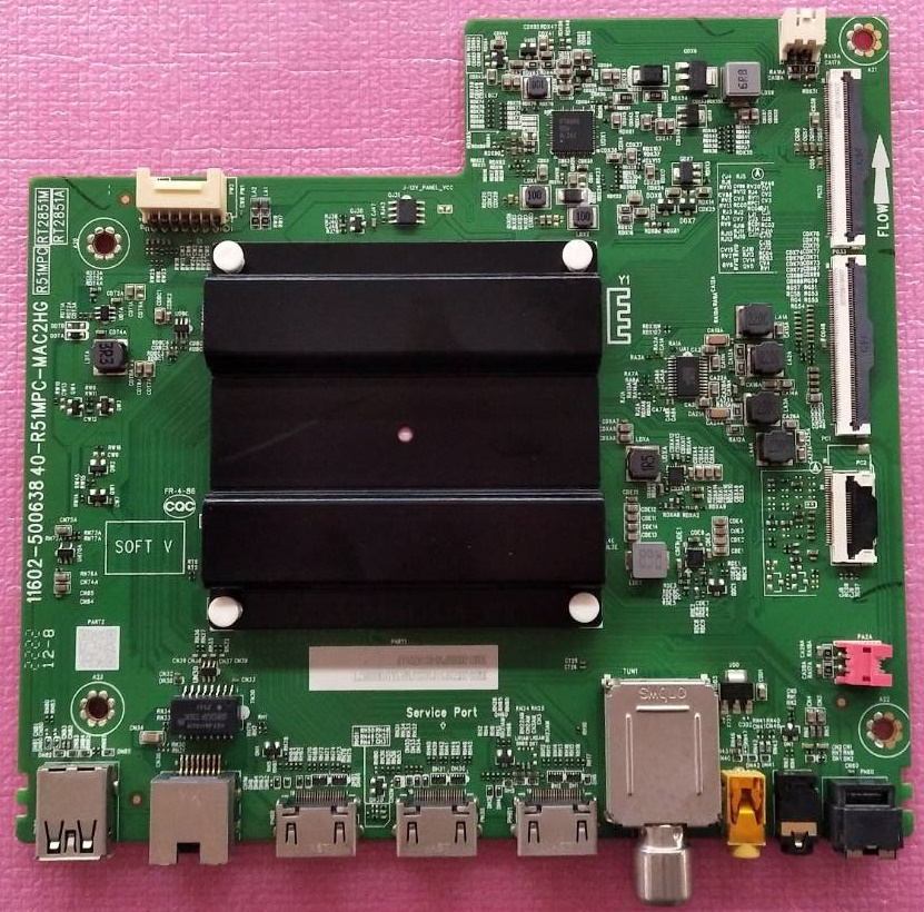 เมนบอร์ดทีวีทีซีแอล TCL อะไหล่แท้/มือสองพร้อมใช้งาน ใช้กับรุ่น 50P635 พาร์ท40-R51MPC-MAC2HG