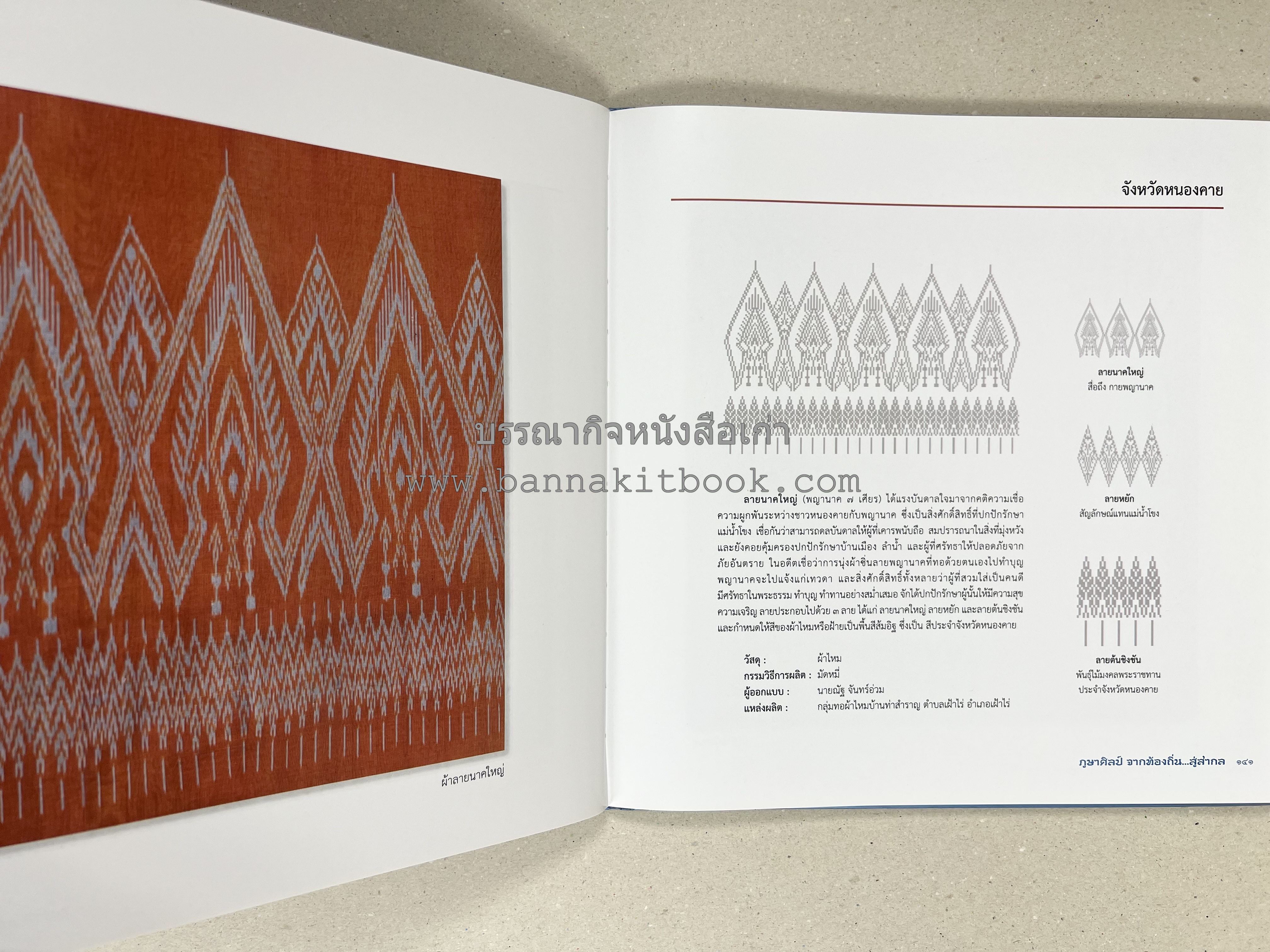 ภูษาศิลป์ จากท้องถิ่น.. สู่สากล (ผ้าโบราณ / ผ้าไทยลายอัตลักษณ์ 76 จังหวัด) โดย : กระทรวงวัฒนธรรม.