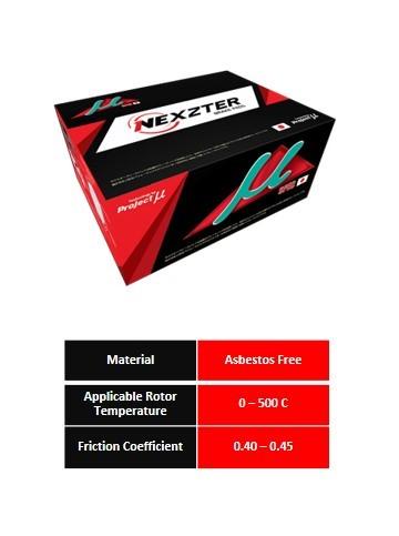 ผ้าเบรก (หน้า) Nexzter-Mu Spec Honda Accord G.9