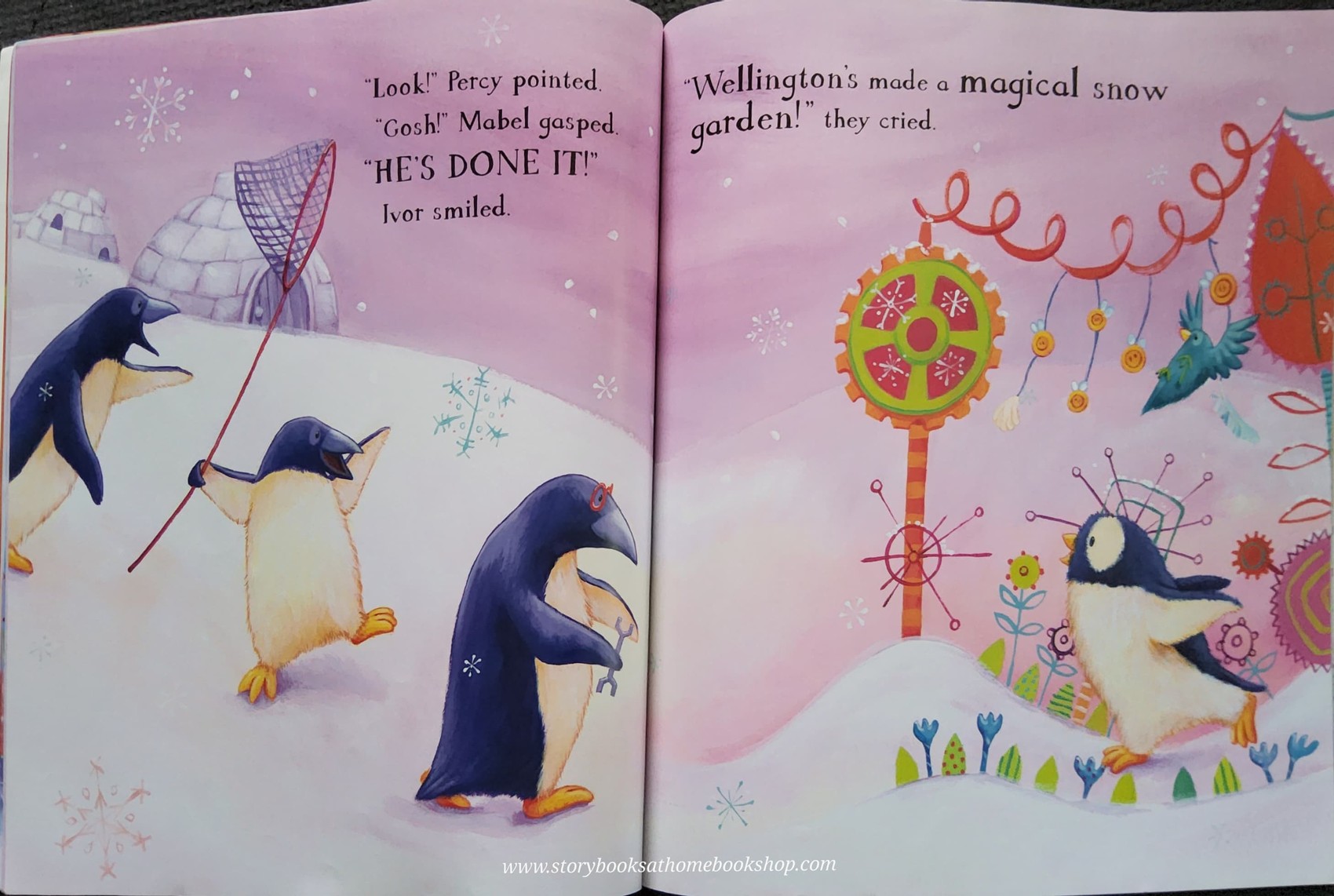 หนังสือนิทานปกอ่อน** 🍓🍓THE MAGICAL SNOW GARDEN