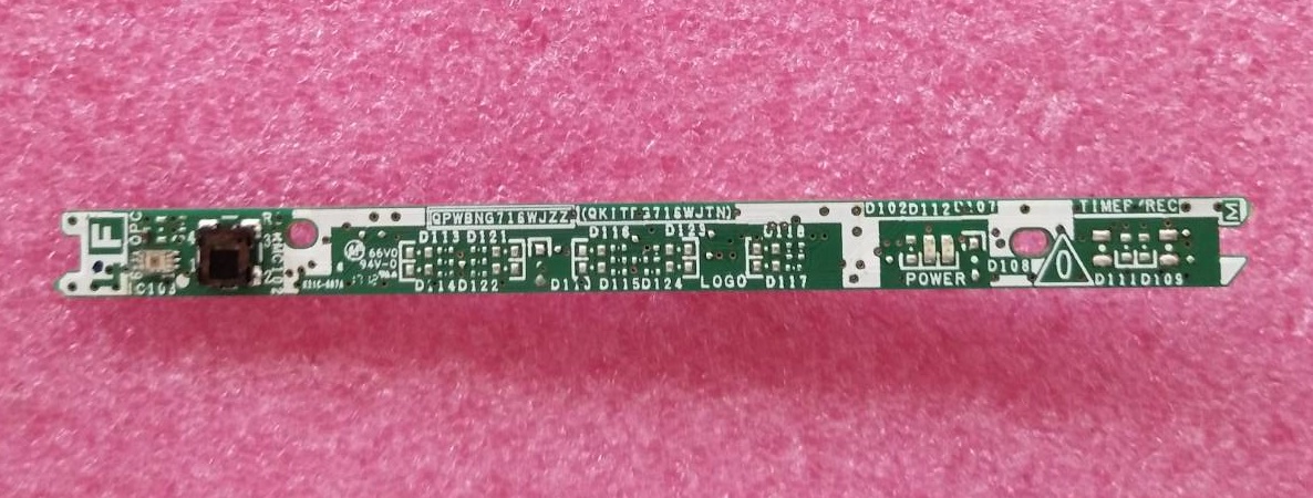 ตัวรับรีโมทย์ทีวี ชาร์ป SHARP ของแท้ถอดจากเครื่อง รุ่นLC-45LE580X QPWBNG716WJZZ