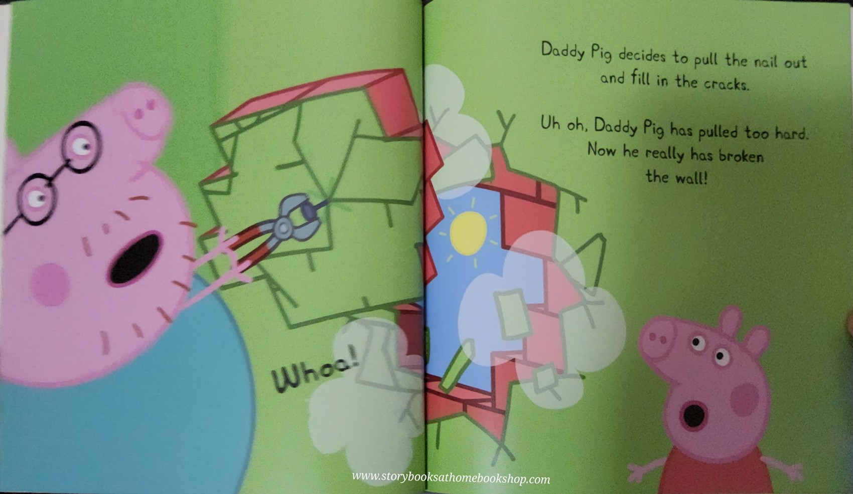 หนังสือนิทานปกอ่อน ** 🍅🍓 Peppa Pig:Daddy Pig Puts Up a Picture