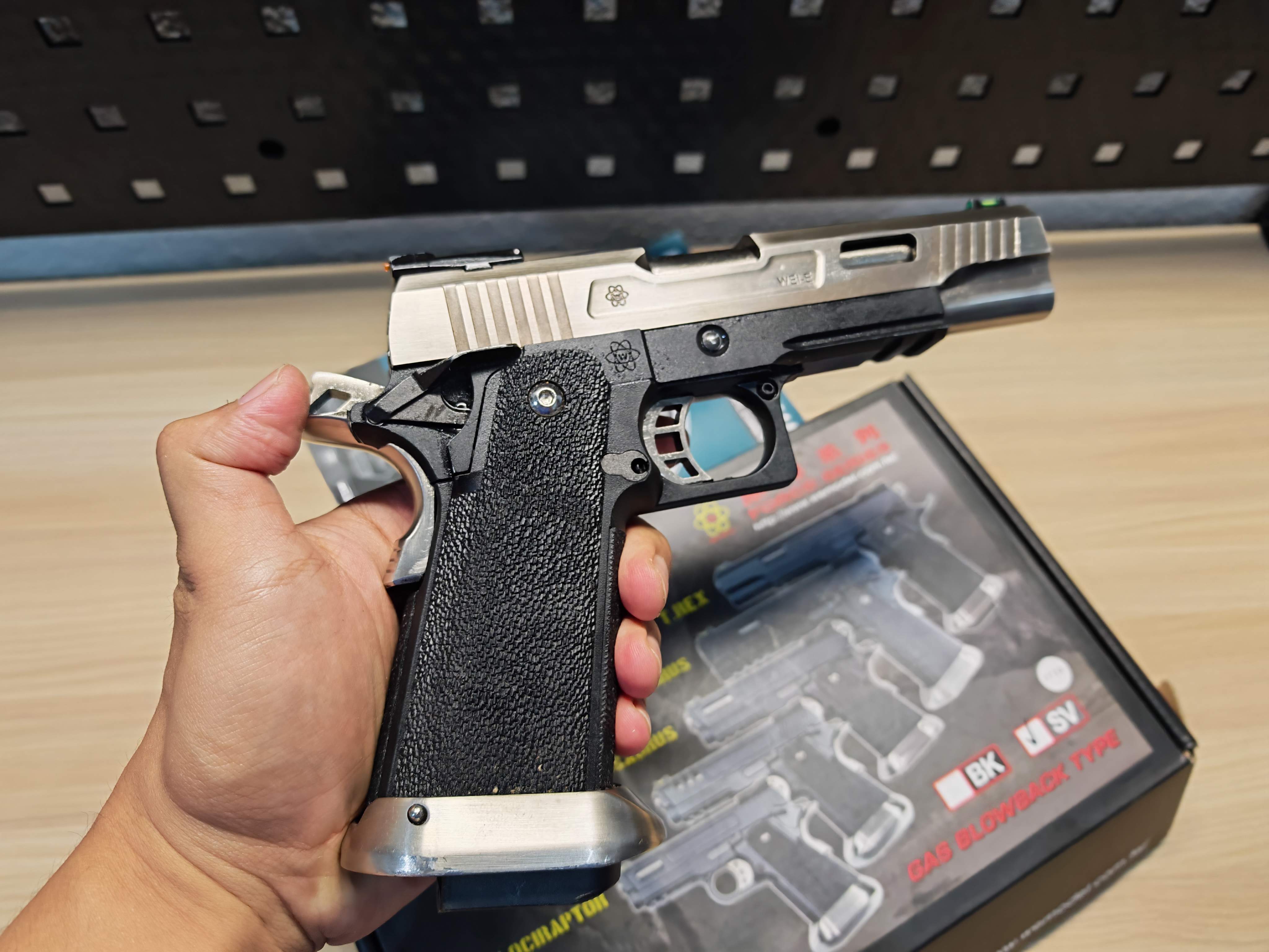 WE Hi-CAPA 5.1 T-REX GBB BB Gun บีบีกัน แบบแก๊ส ปืนอัดลม Airsoft Gun มือสอง