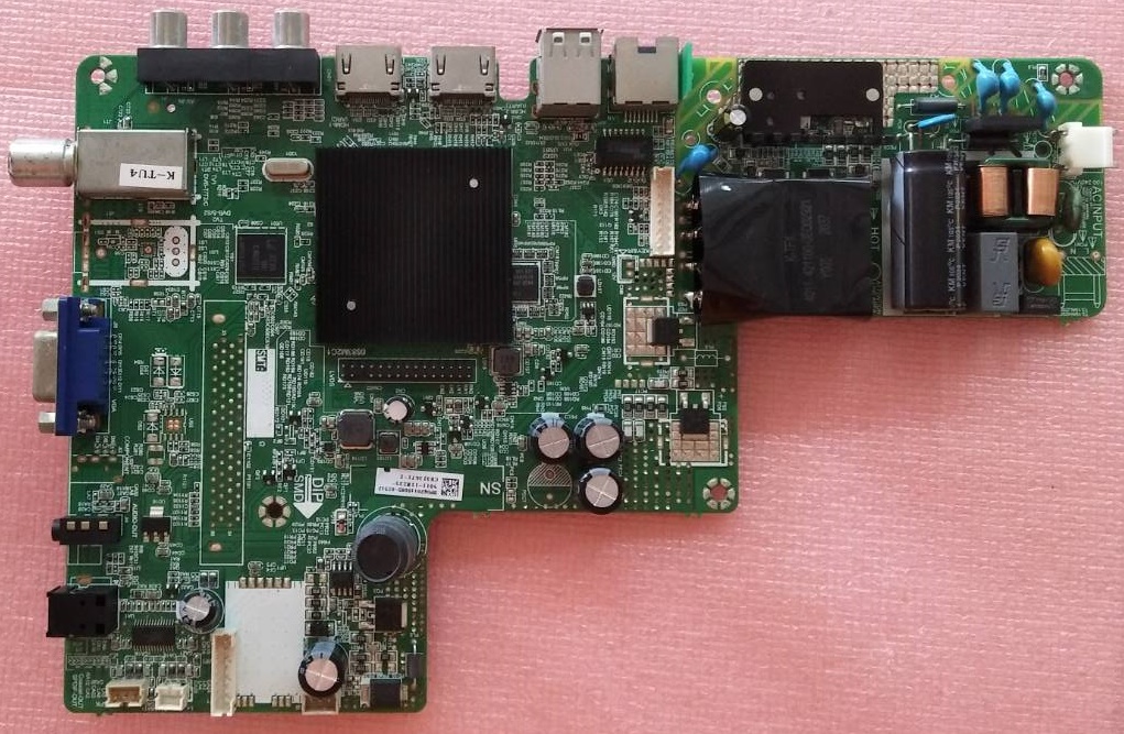 เมนบอร์ดชาร์ป SHARP อะไหล่แท้/มือสองพร้อมใช้งาน ใช้กับรุ่น2T-C40CE1X เวอร์ชั่นทีบาร์V400HJ9-PE1