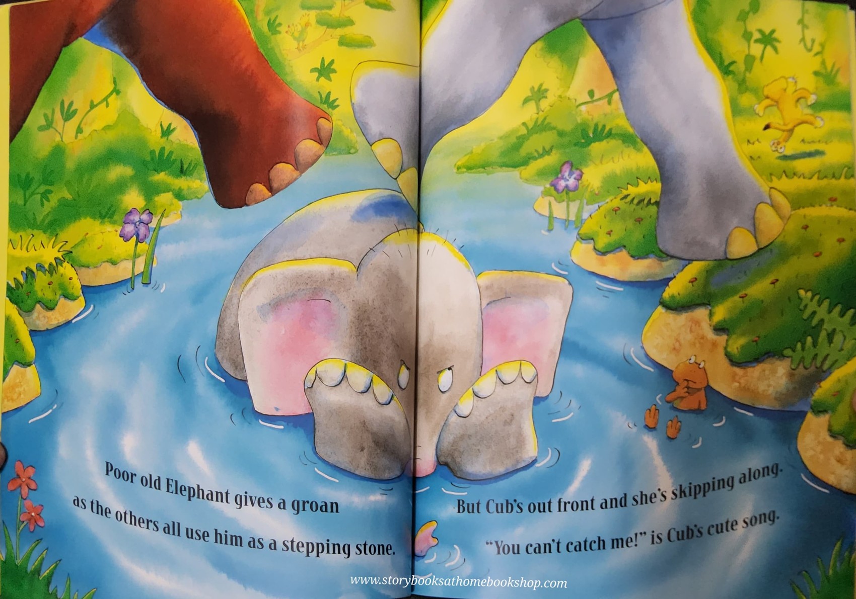 หนังสือนิทานปกอ่อน** 🍅🍅THE JUNGLE RUN