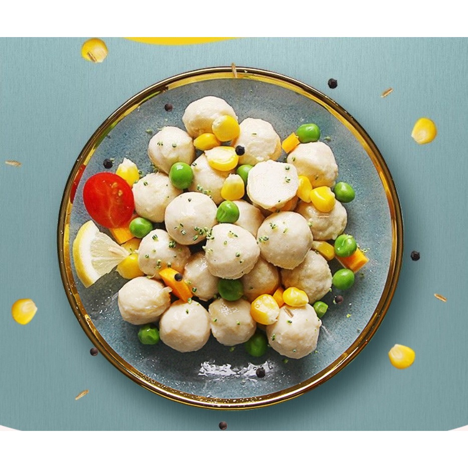 มิสเตอร์จิงโจ้ ลูกชิ้นอกไก่ พร้อมทาน คลีน โปรตีนสูง ฟิตเนส ของว่าง อาหารสุขภาพ 60g