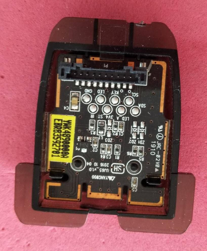 สวิตซ์/คีย์กดทีวี/ตัวรับรีโมท LG (แอลจี) อะไหล่แท้/ของถอด พาร์ท EBR83592701 EBR83592702 ใช้ได้กับหลายรุ่นที่พาร์ทตรงกัน