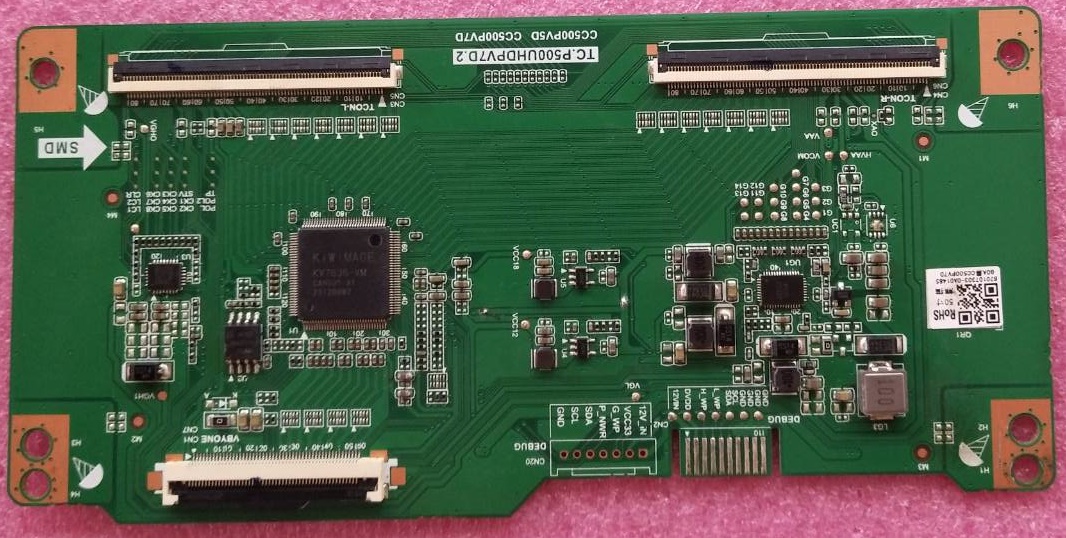 ทีคอนทีวี HAIER ไฮเออร์ ของแท้ถอดจากเครื่อง ใช้กับรุ่น LE50K8000UA พาร์ทที คอน TC.P500UHDPV7D.2