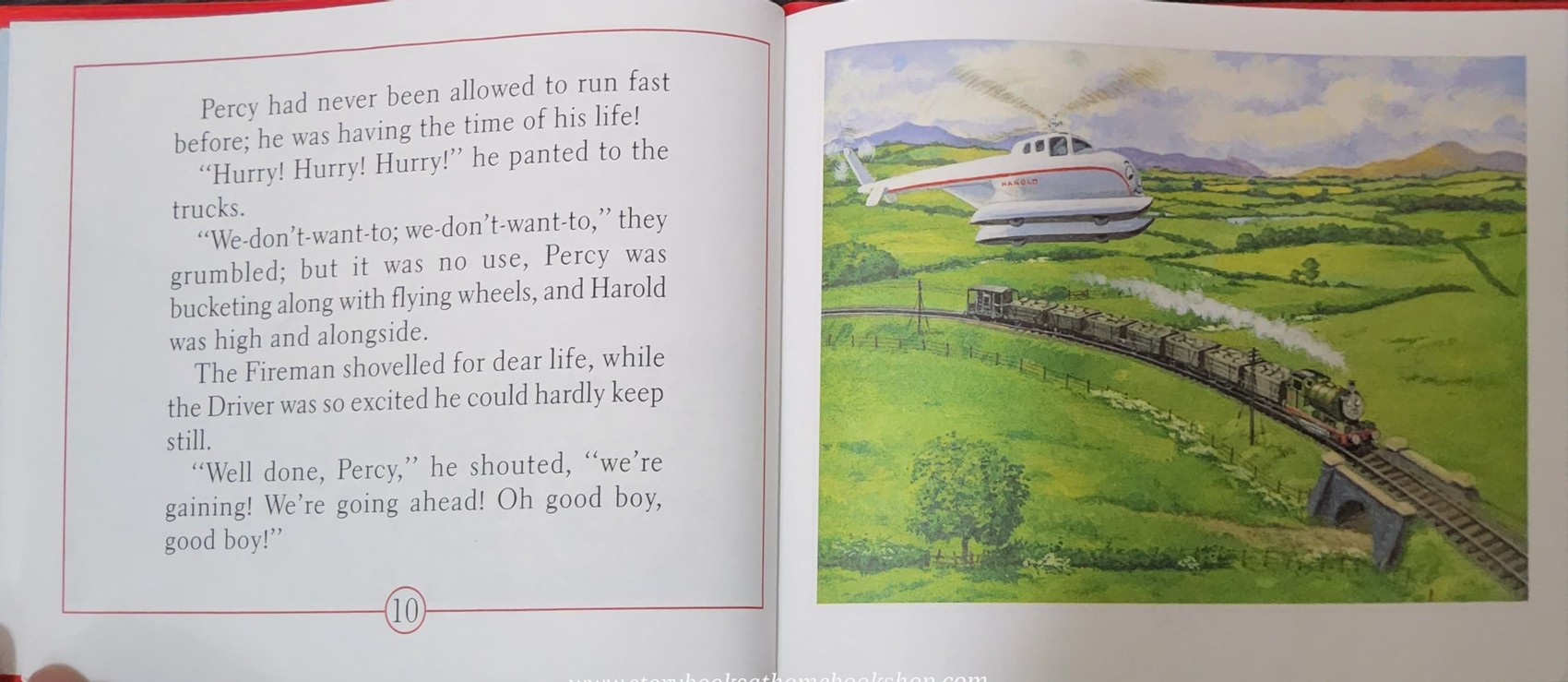หนังสือนิทานปกแข็ง** 🍅🍅PERCY AND HAROLD THE REV.W.AWDRY