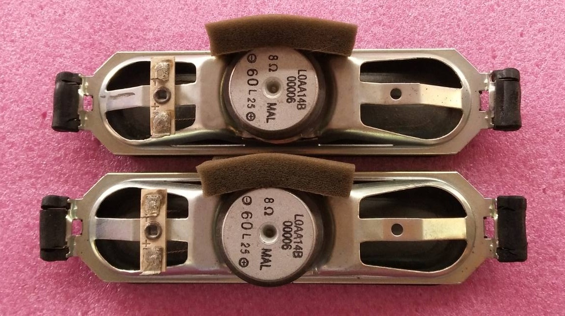 ลำโพงทีวี พานาโซนิค PANASONIC ของแท้ถอดจากเครื่อง รุ่นTH-L32C20T พาร์ท L0AA14B00006 8โอมห์