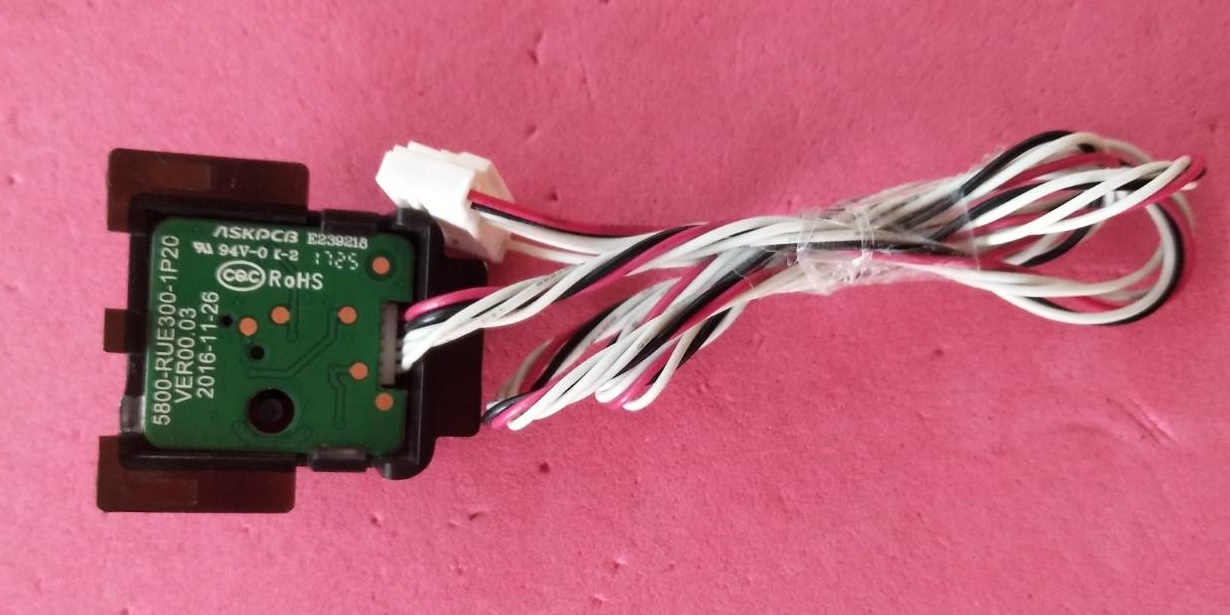 คีย์กด/คีย์ทัช ทีวีSkyworth สกายเวิร์ส ของแท้ถอดจากเครื่อง รุ่น 43E2000 พาร์ท5800-RUE300-1P20