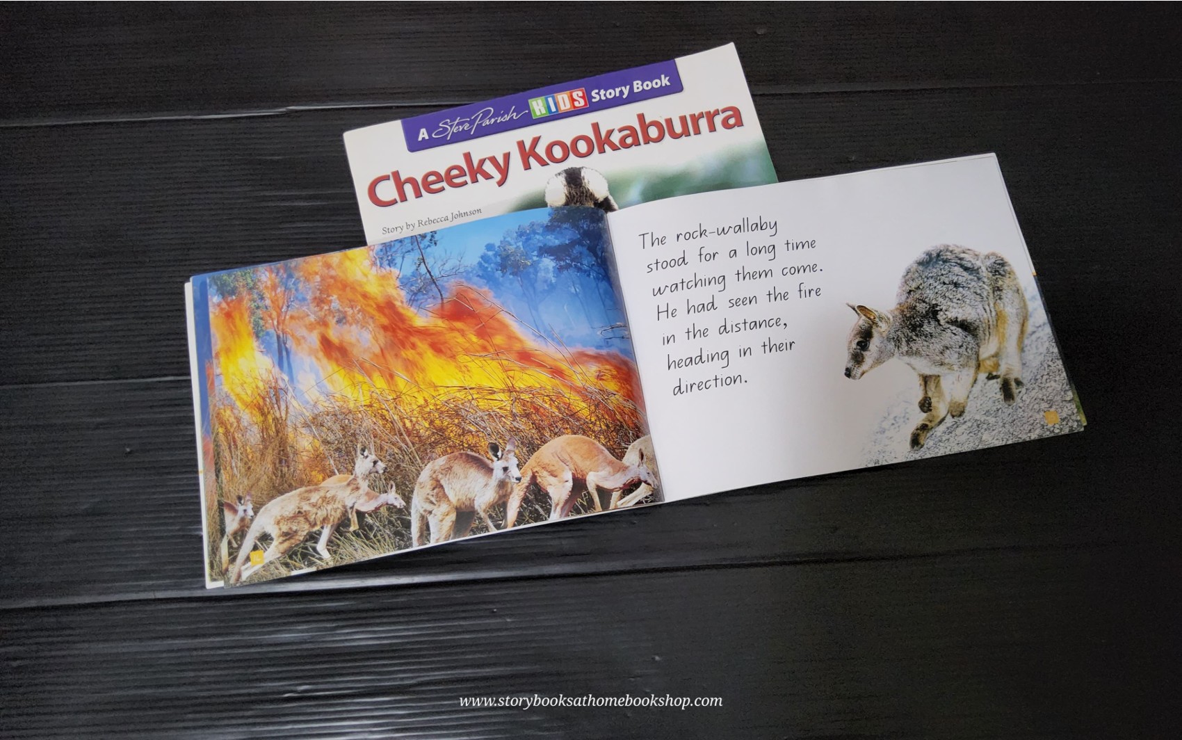 KNOWLEDGE BOOK ** 🍅🍓KIDS STORY BOOK:KANGAROO'S LUCKY ESCAPE AND CHEEKY KOOKABURRA [2BOOKS]