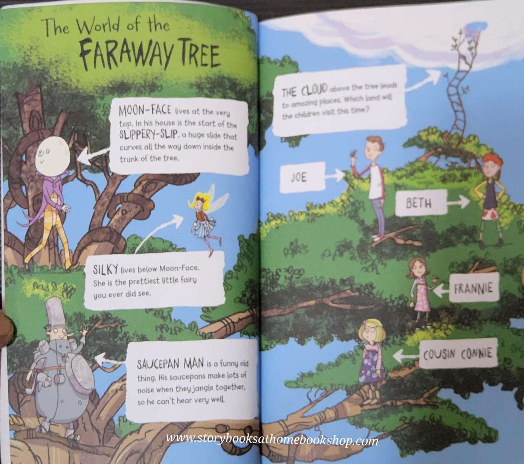 วรรณกรรมเยาวชน** 🍅🍅A FARAWAY TREE ADVENTURE: THE LAND OF ENCHANTMENTS BY ENID BLYTON(ภาพสี)