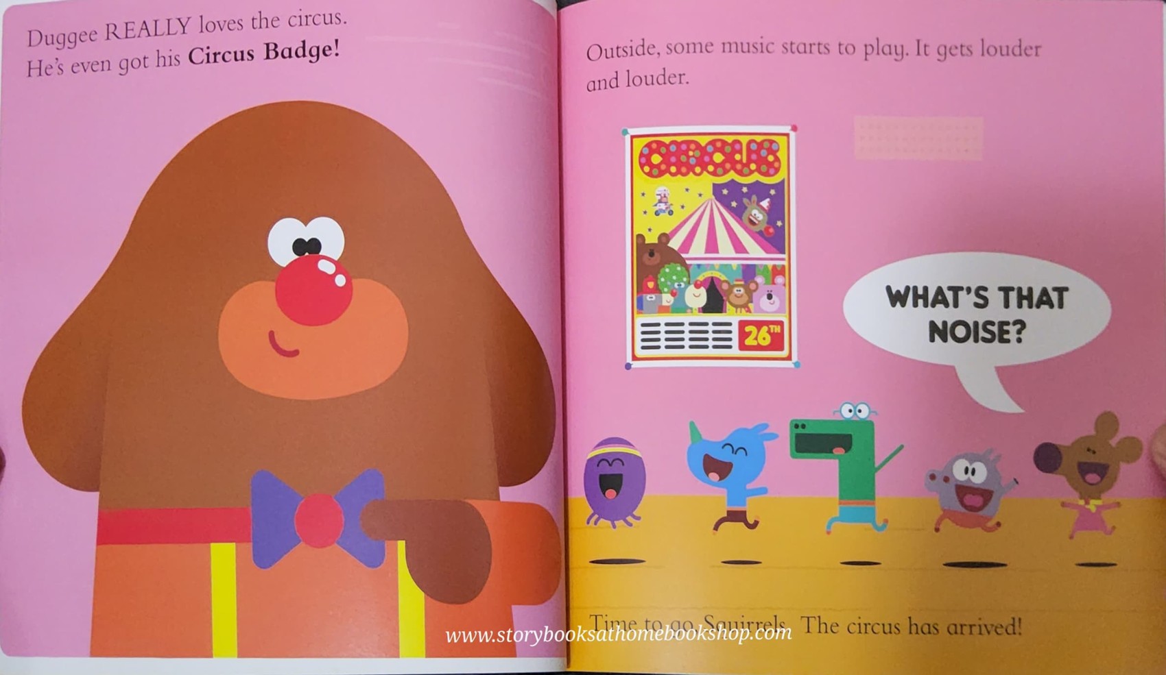 หนังสือนิทานปกอ่อน** 🍅🍅HEY DUGGEE: THE CIRCUS BADGE