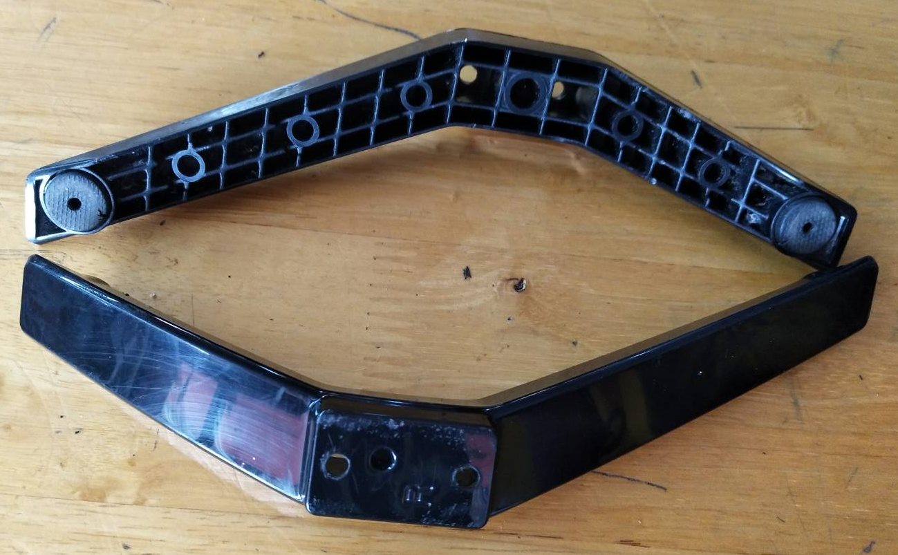 ขาตั้งทีวี SINGER(วันบอร์ด ซิงเกอร์)อะไหล่แท้ถอดจากเครื่อง รุ่นLED32DIF