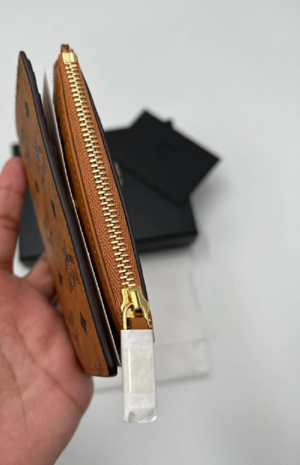 New Mcm wallet ช็อปคิง อปก กล่อง การ์ด ถุงผ้า ถุงกระดาษ