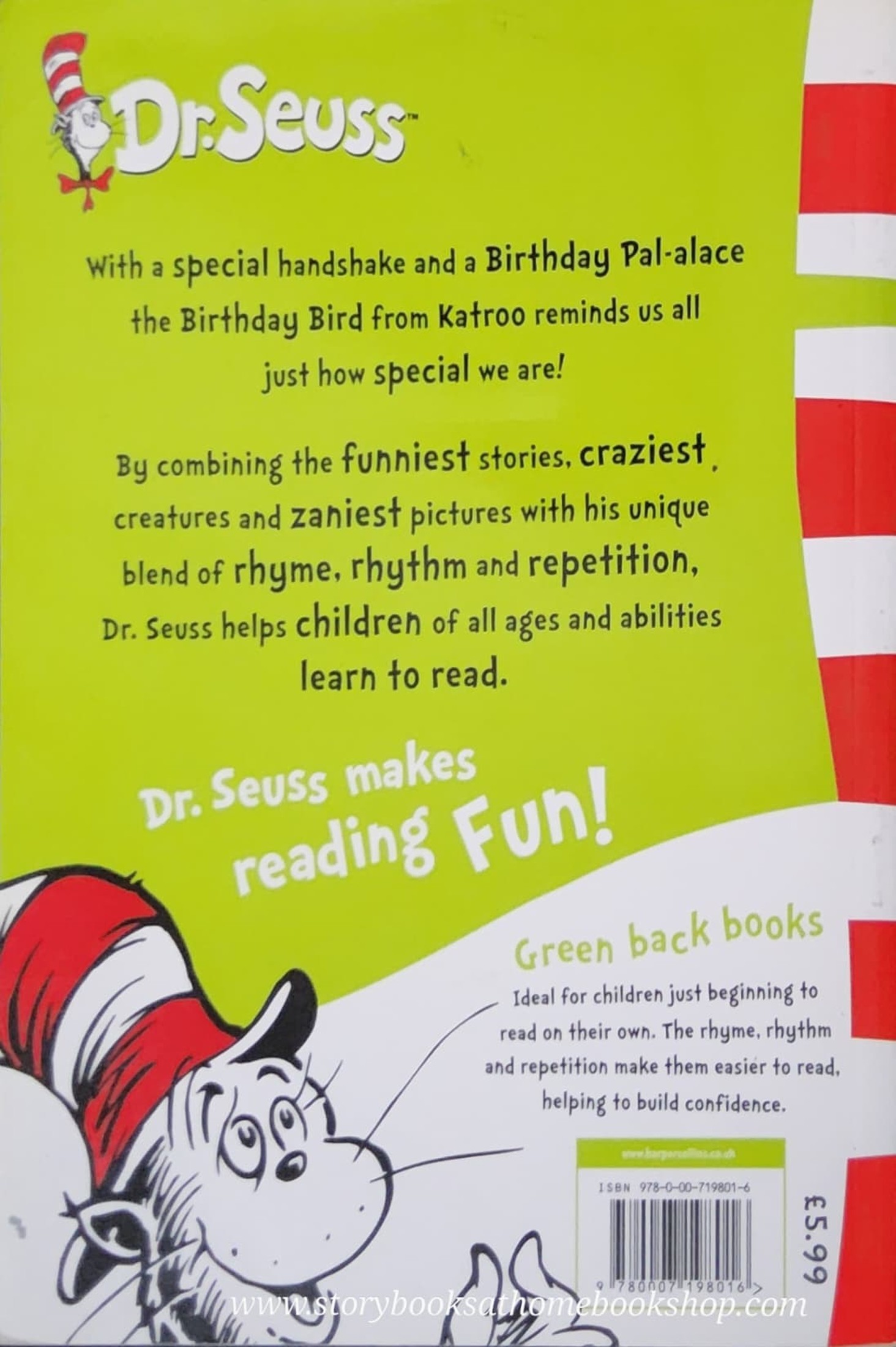 หนังสือนิทานปกอ่อน ** 🍅🍓HAPPY BIRTHDAY TO YOU! BY DR.SEUSS