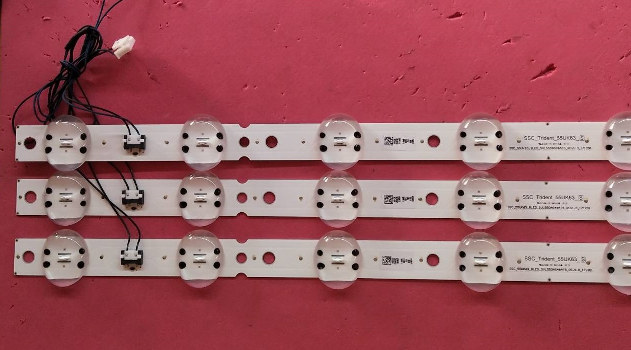 หลอดแบล็คไลท์TV LG อะไหล่แท้/ของถอดสภาพใหม่ ใช้กับรุ่น/Suffix 55UK6300PTE.ATMTLJD 55UK6320PTE.ATMTLJD 55UK6300PTE.ATMWLJD 55UK6320PTE.ATMWLJD 55UU640C-TB.ATMWLJD 55UU660H-TB.ATMWLJD