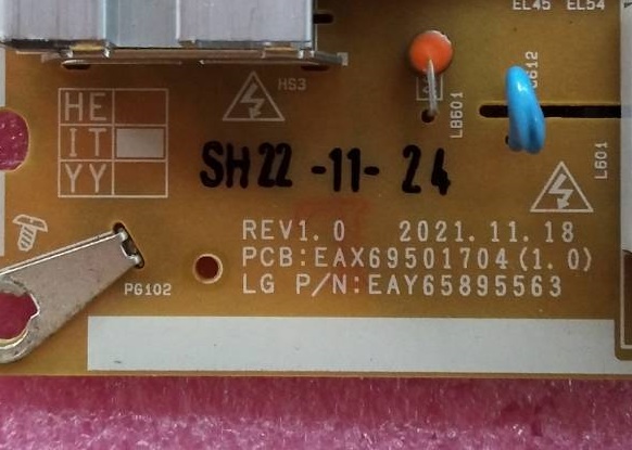 ซัพพลายทีวีแอลจี LG อะไหล่แท้#มือสองพร้อมใช้งาน พาร์ทEAY65895632 EAY65895631 EBR33510801 EBR33511201 ใช้กับรุ่น60UP7750PTB 65UP7750PTB