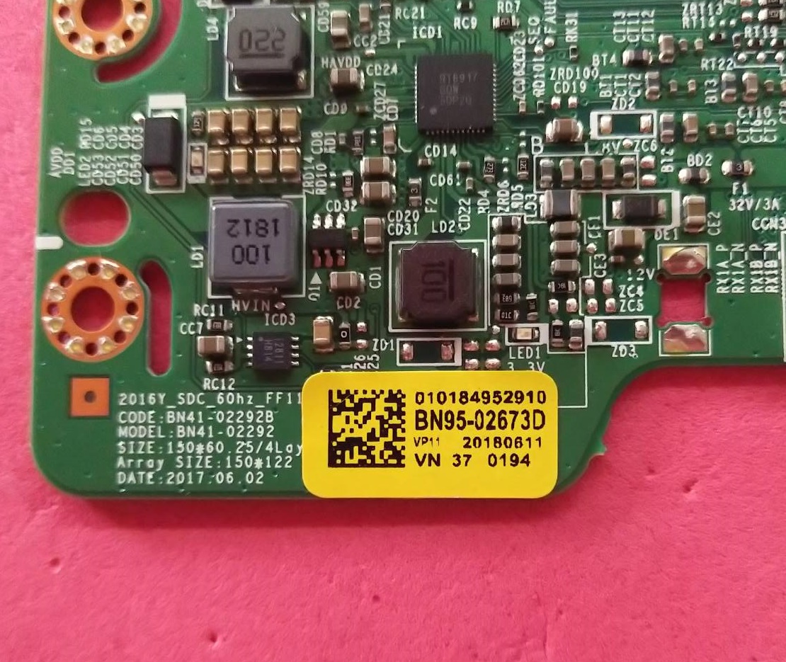 ทีคอน Samsung ซัมซุง ของแท้ถอดจากเครื่อง รุ่น UA49N5000AK UA49M5500AK UA49M5000AK UA49J5250AK UA49J5200AK พาร์ท BN95-02673D BN95-02673C