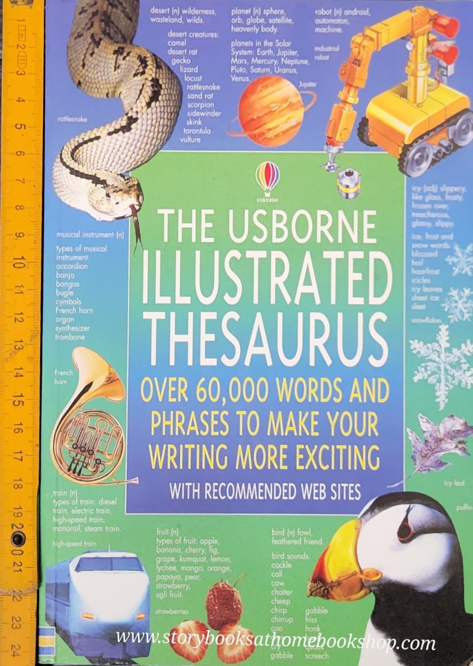 Knowledge Book ** 🍓🍓THE USBORNE ILLUSTRATED THESAURUS