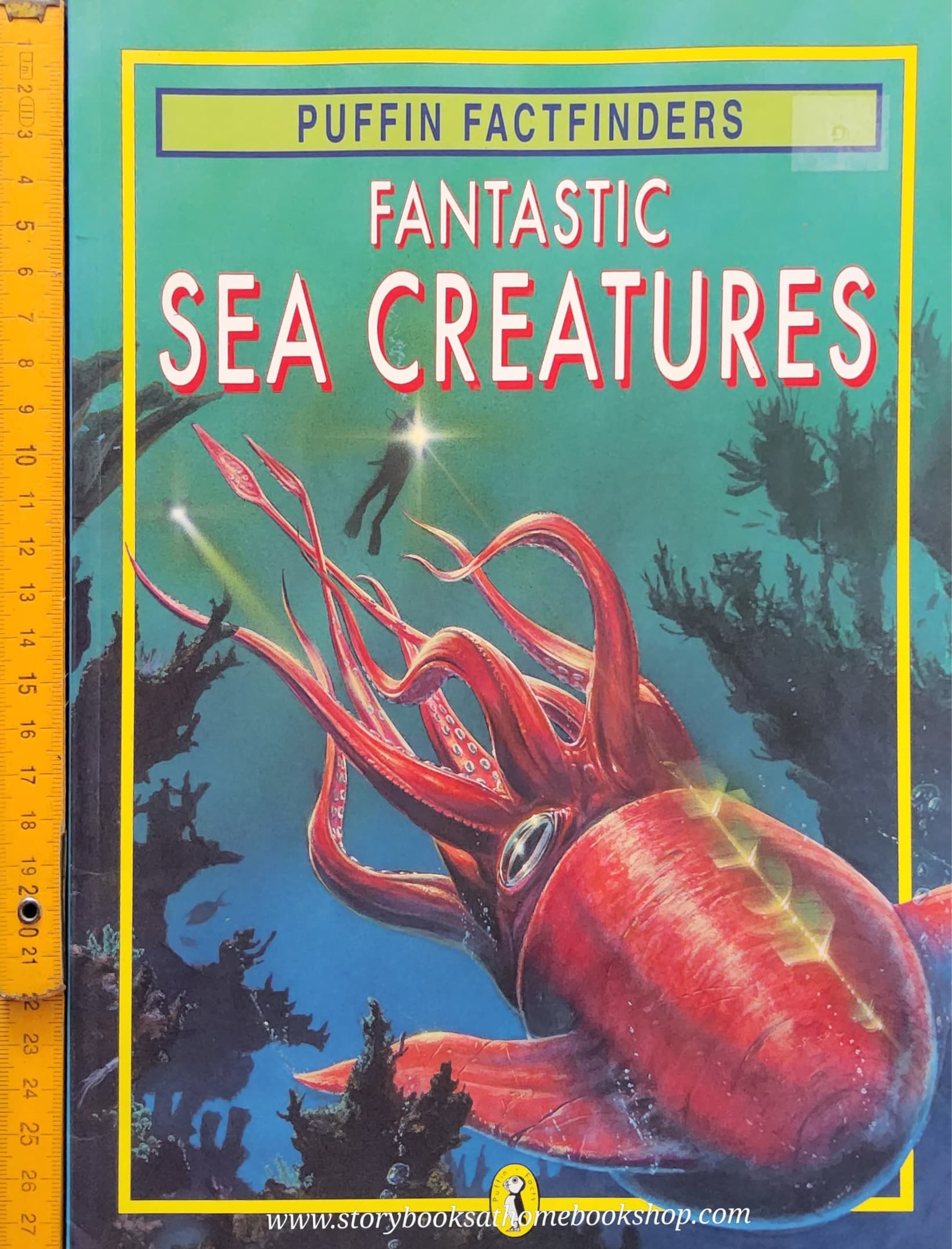 Knowledge Book** 🍓🍓PUFFIN FACTFINDERS FANTASTIC SEA CREATURES