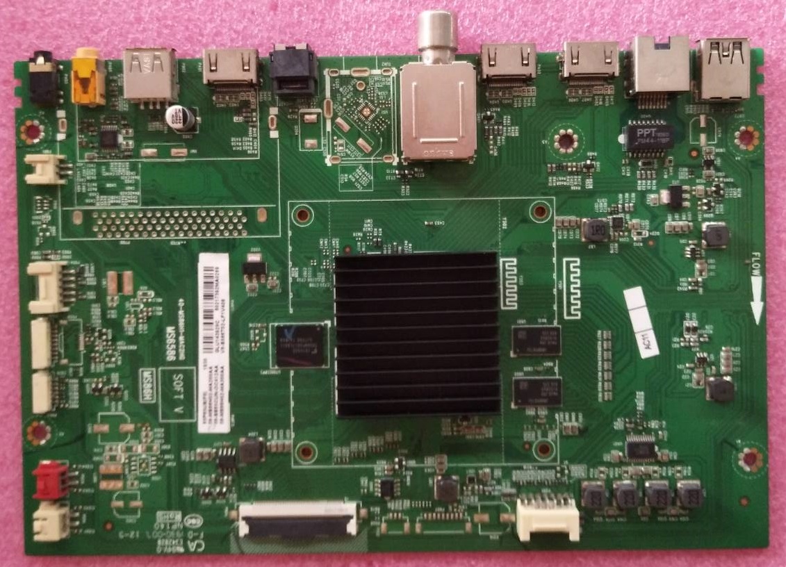 เมนบอร์ดทีวีทีซีแอล (Mainboard TV TCL) มือสองพร้อมใช้งาน รุ่นLED65P65US พาร์ท40-MS86H1-MAB2HG ใช้กับT-CON 18Y_RAHU11P2TA4V0.0