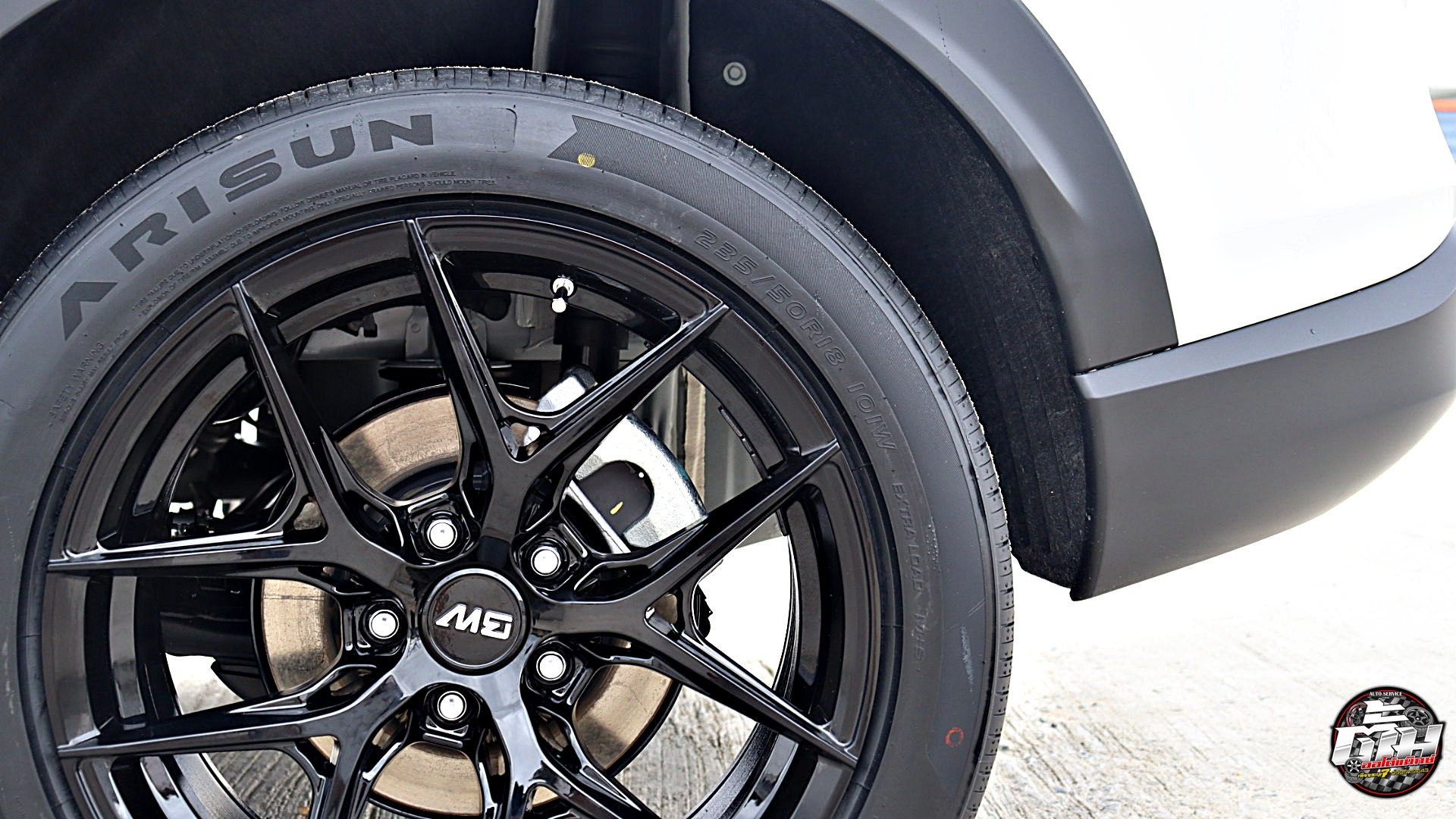 ALL New HONDA HRV เปลี่ยนล้อยาง ล้อ BW B157 ขอบ18นิ้ว ยาง ARISUN ZP01 235/50R18 101W