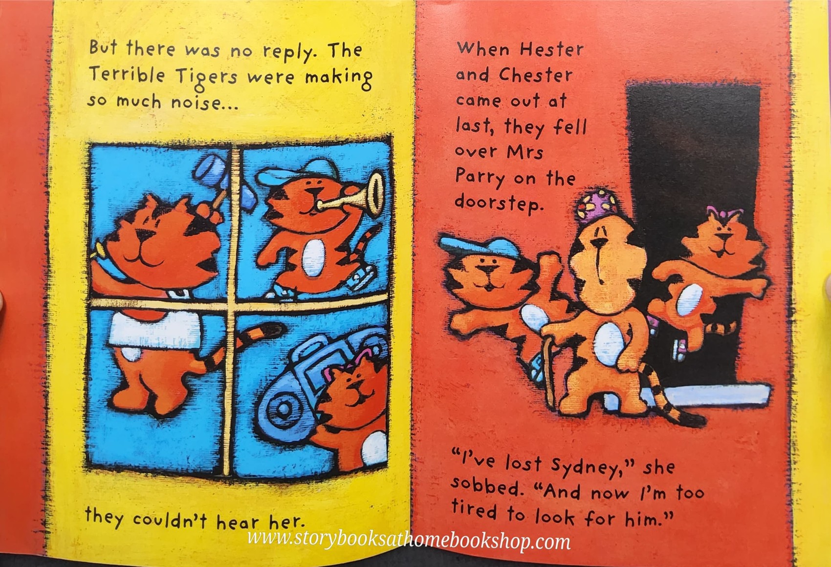 หนังสือนิทานปกอ่อน** ♥️♥️THE TERRIBLE TIGERS