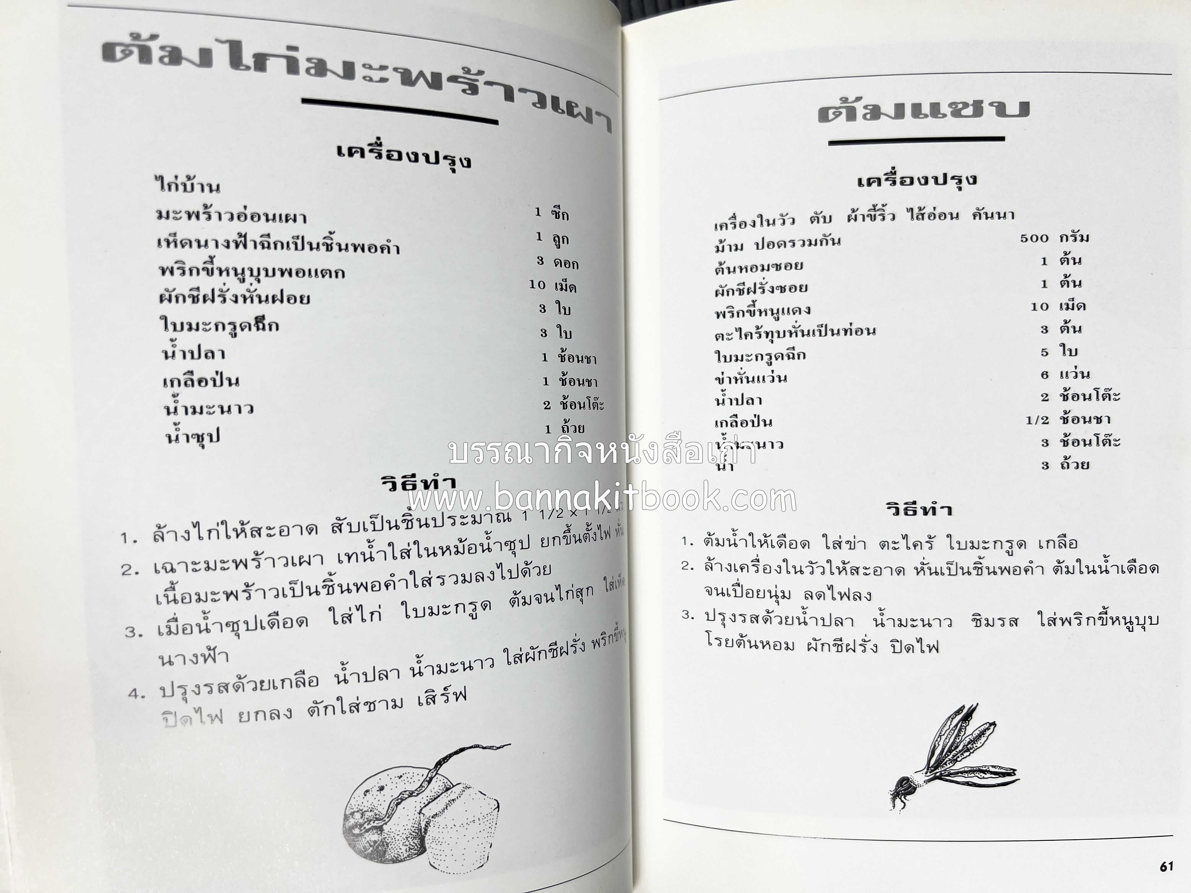 อาหารรสแซบ และกับแกล้ม โดย : อาจารย์ศรีสมร คงพันธุ์ และคณะ.