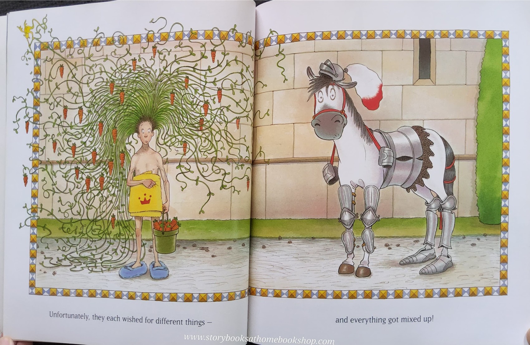 หนังสือนิทานปกอ่อน** 🍅🍅THE THREE WITHES BY DAVID MELLING