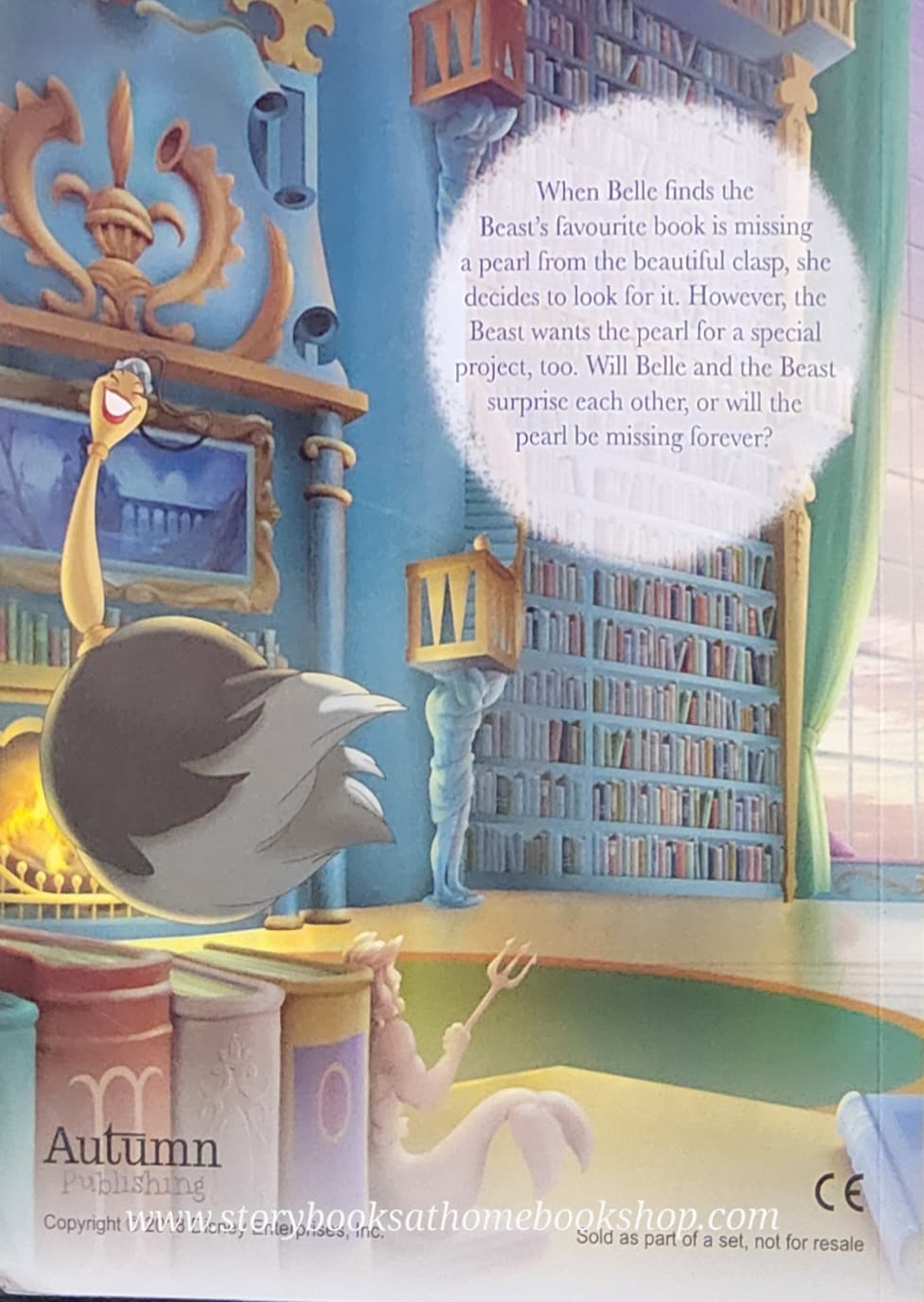 หนังสือนิทานปกอ่อน** ♥️Disney Bella and the Perfect Pearl