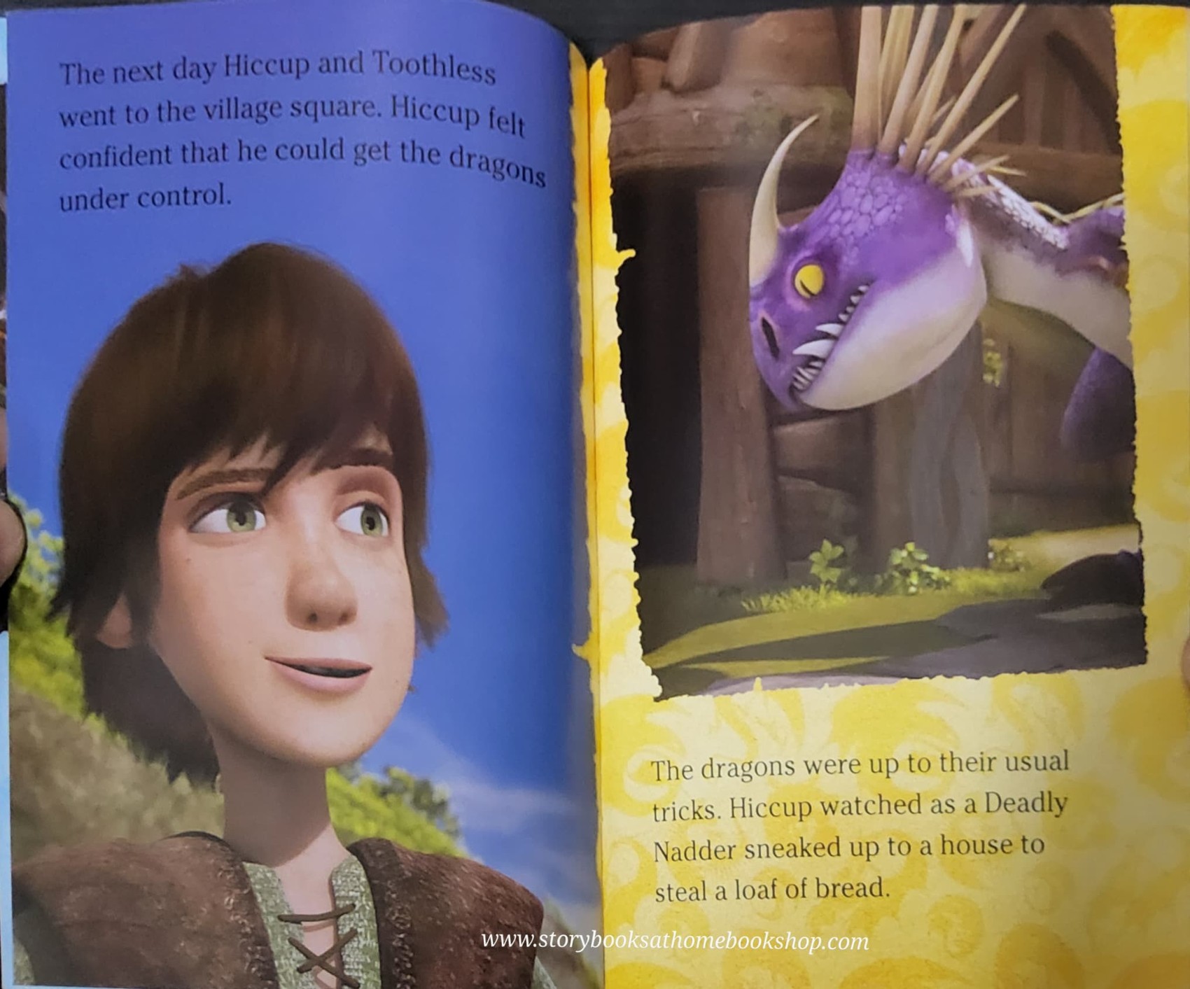 **หนังสือนิทานปกอ่อน ** 🍅DRAGONS:HOW TO START A DRAGON ACADEMY