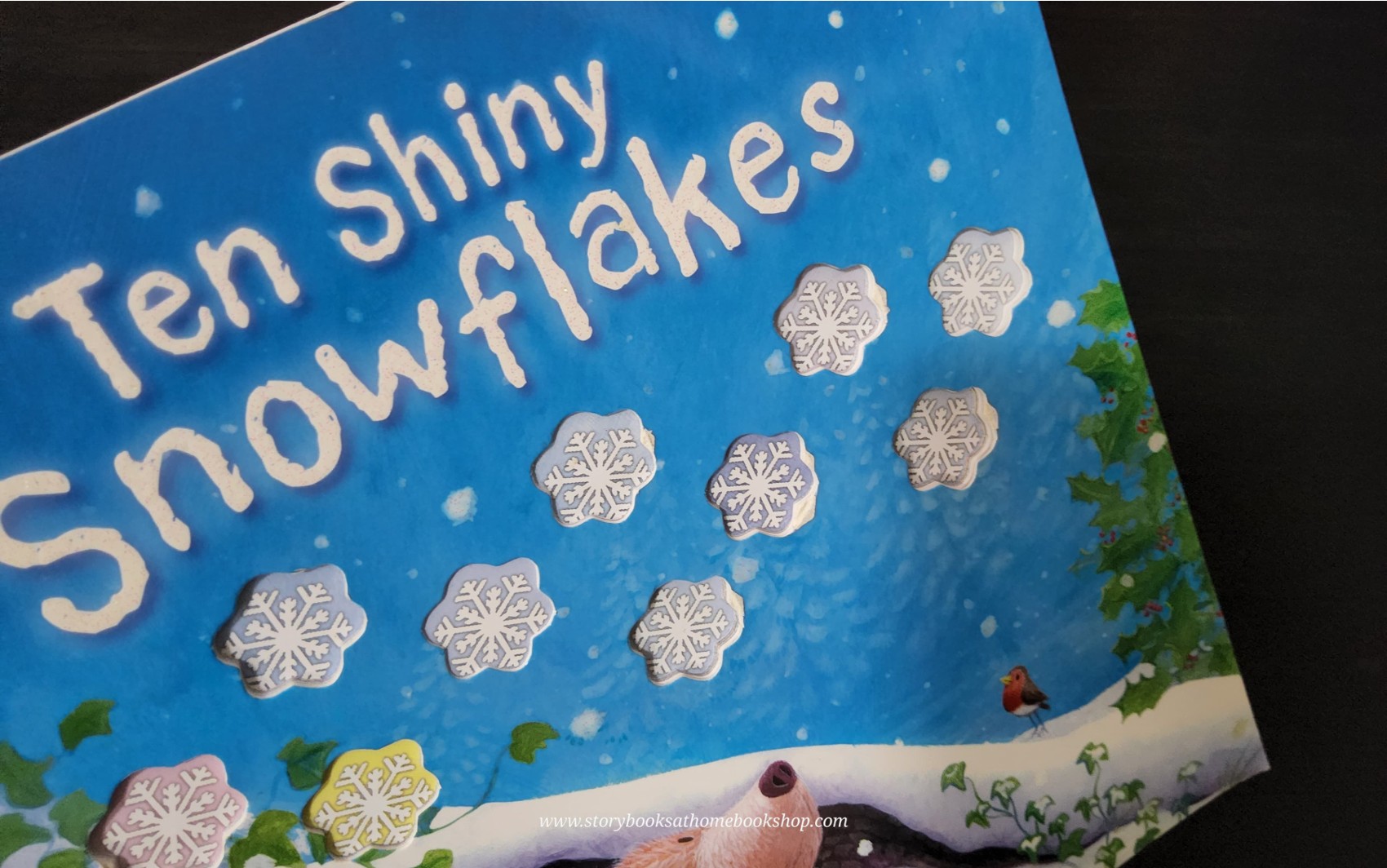 หนังสือนิทานปกอ่อน** 🍅🍅TEN SHINY SNOWFLAKES