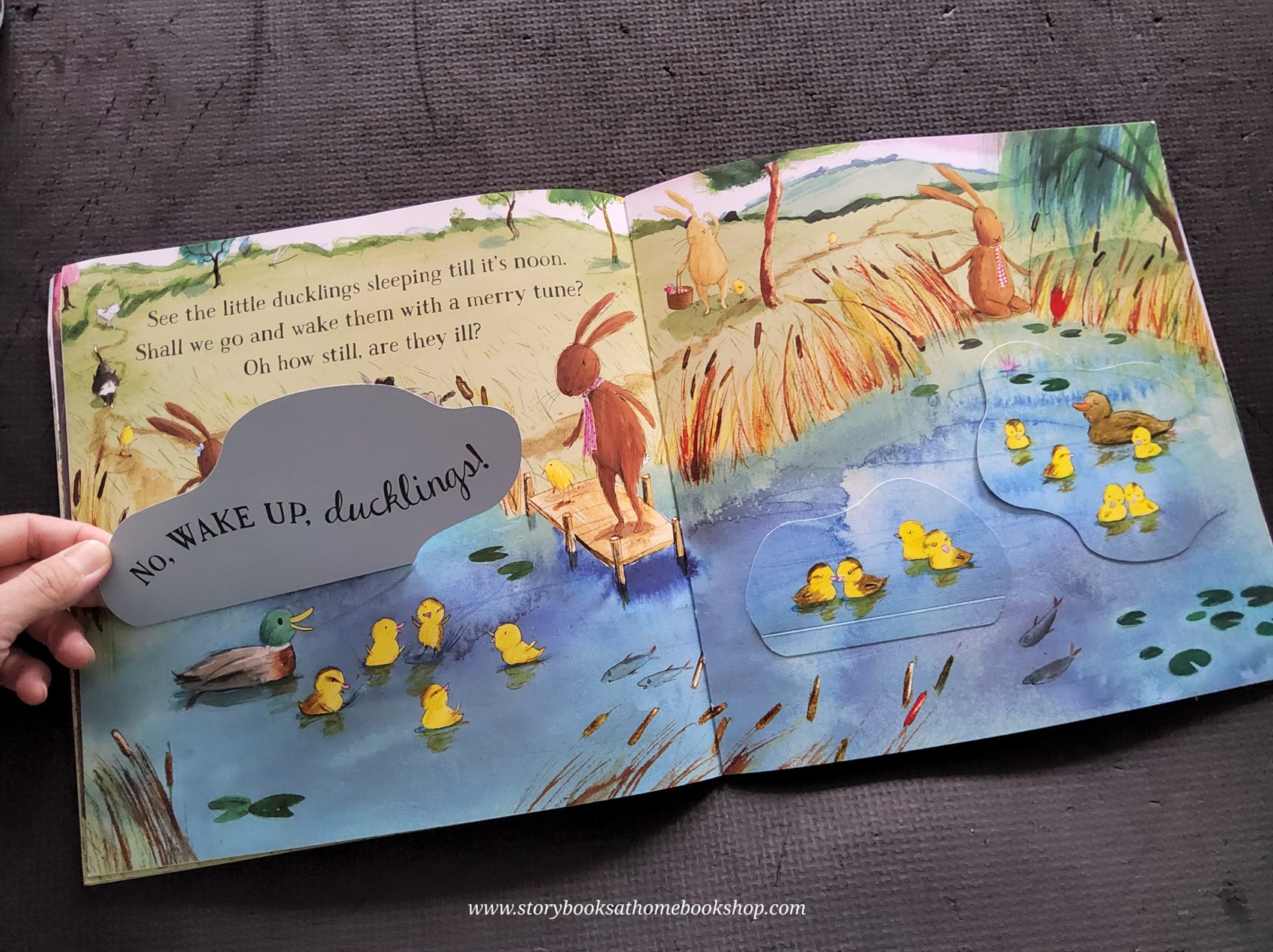 Flap Book หนังสือนิทานปกอ่อน** 🍅🍓Hop Little BUNNIES